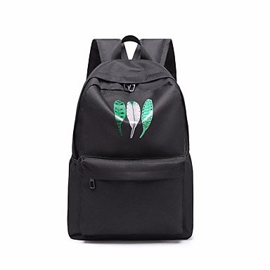 Women bag nylon backpack zipper