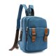 Handbag canvas backpack schoolbag adolescent school girls breast pocket